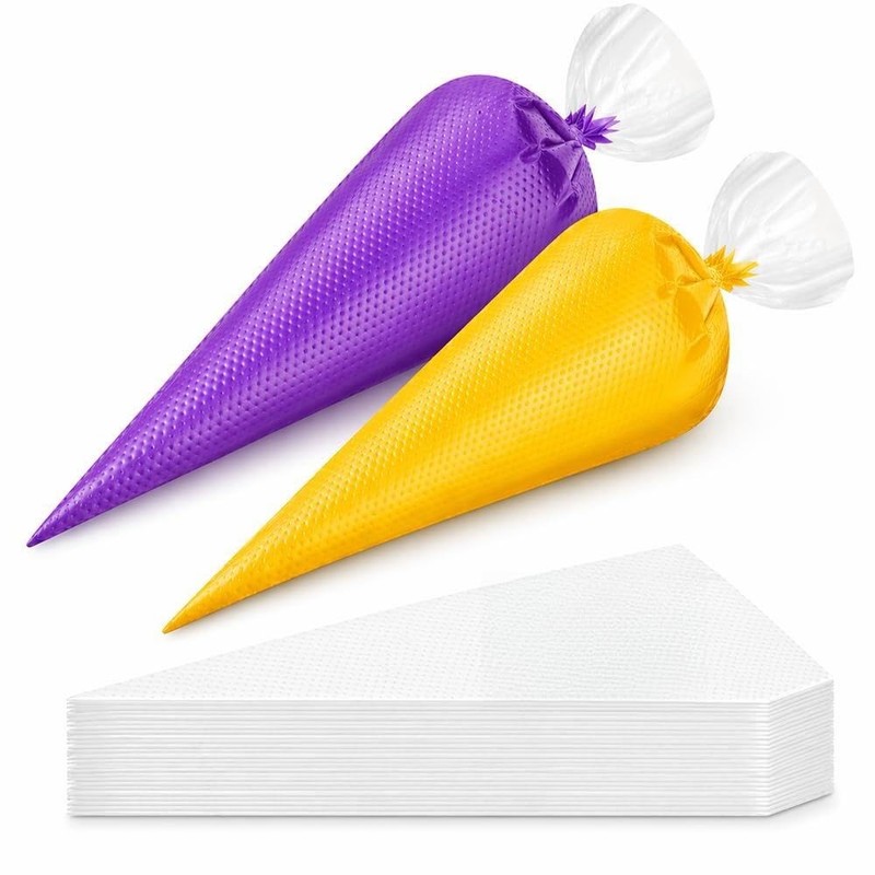 12 Inch Piping Bags Disposable Pastry Bag Non-Slip Cake Decorating Food Grade