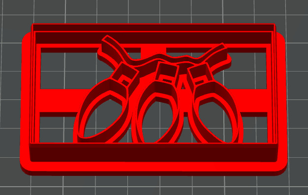 Stranger Things 3D printed Imprint Cookie Cutter Set. 5 pieces gallery