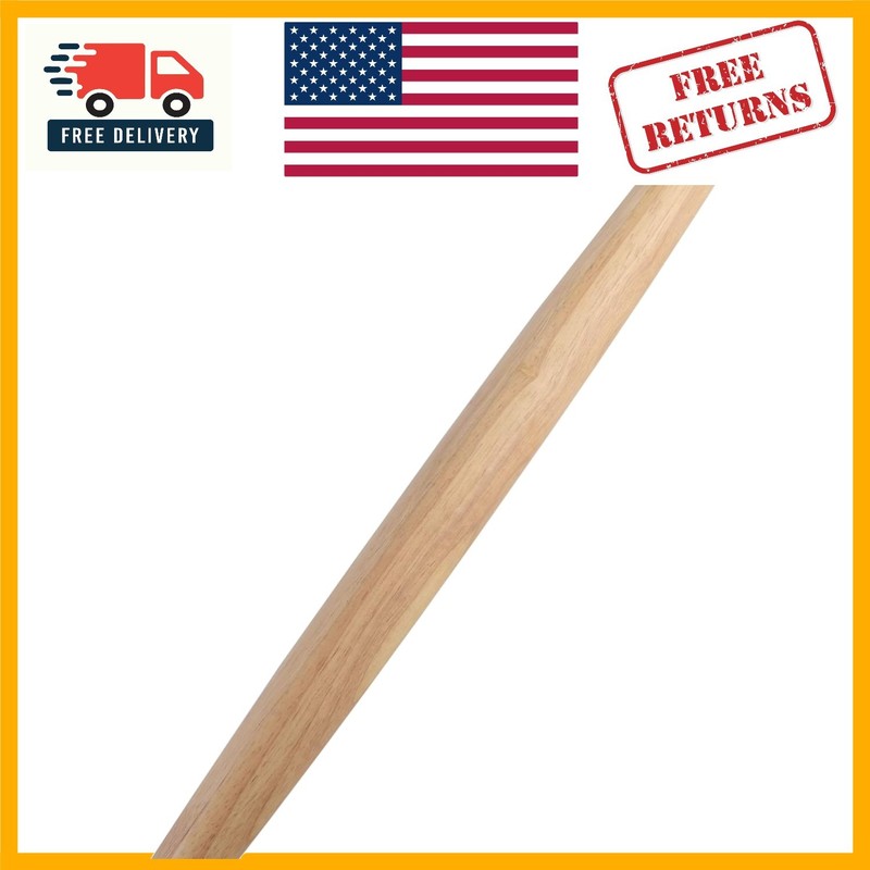 17-Inch French Tapered Rolling Pin in Solid Rubberwood – Effortless Baking Tool