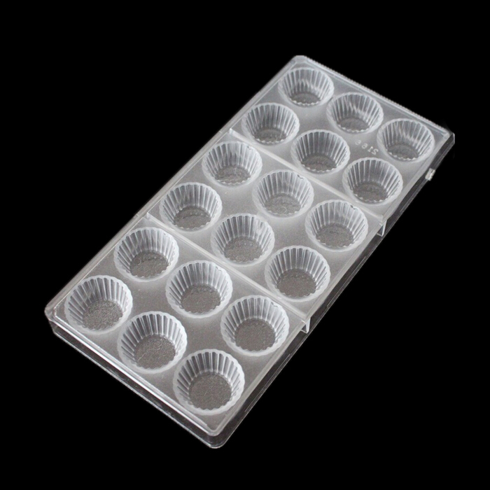 Lampshade Shaped Poly-carbonate Chocolate Mould Candy Jelly Hard Injection Molds gallery