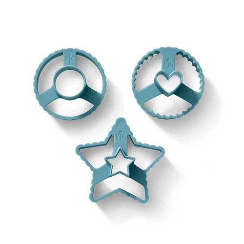Pampered Chef Linzer Cookie Cutter Set • 3 Pc • Sandwich Cookie Cutters • NIB gallery