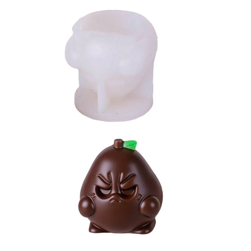 Pear Shape Silicone Mousse Mould Kitchen Puddings Chocolate Craft Baking Tool gallery