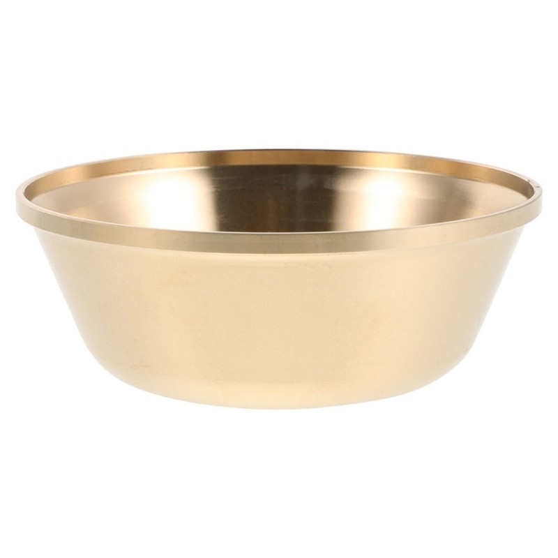Copper Offering Bowl: Religious Ceremonies Bowl – 3.9×1.6in Round Offering Cup