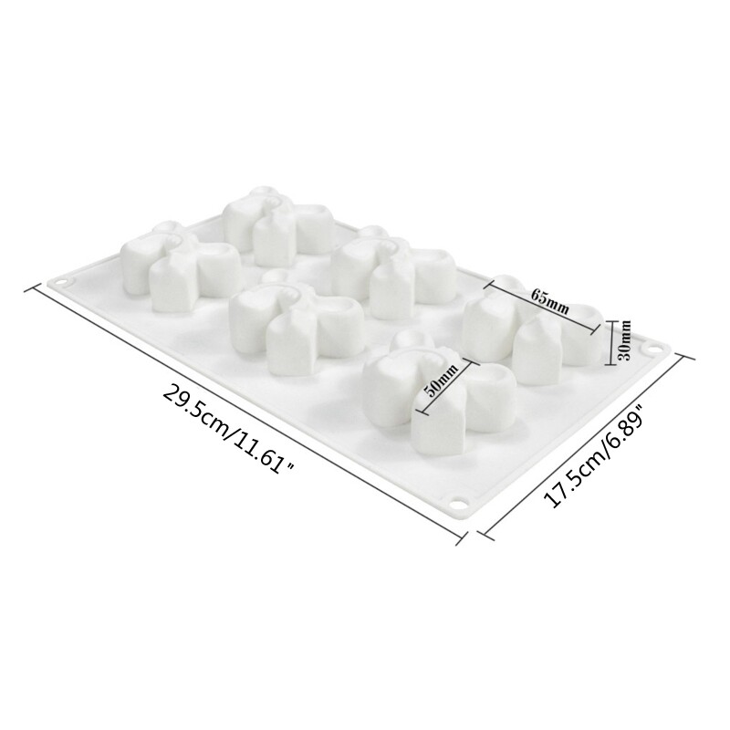 Exquisite for Creative Bowknot Mold Cake Chocolate Soap Decorating Tool Gift gallery