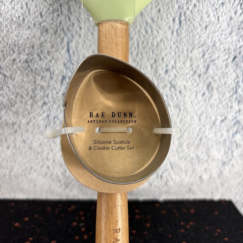 Rae Dunn "Happy Easter" Spatula With Egg Shape Cookie Cutter Artisan Collection gallery