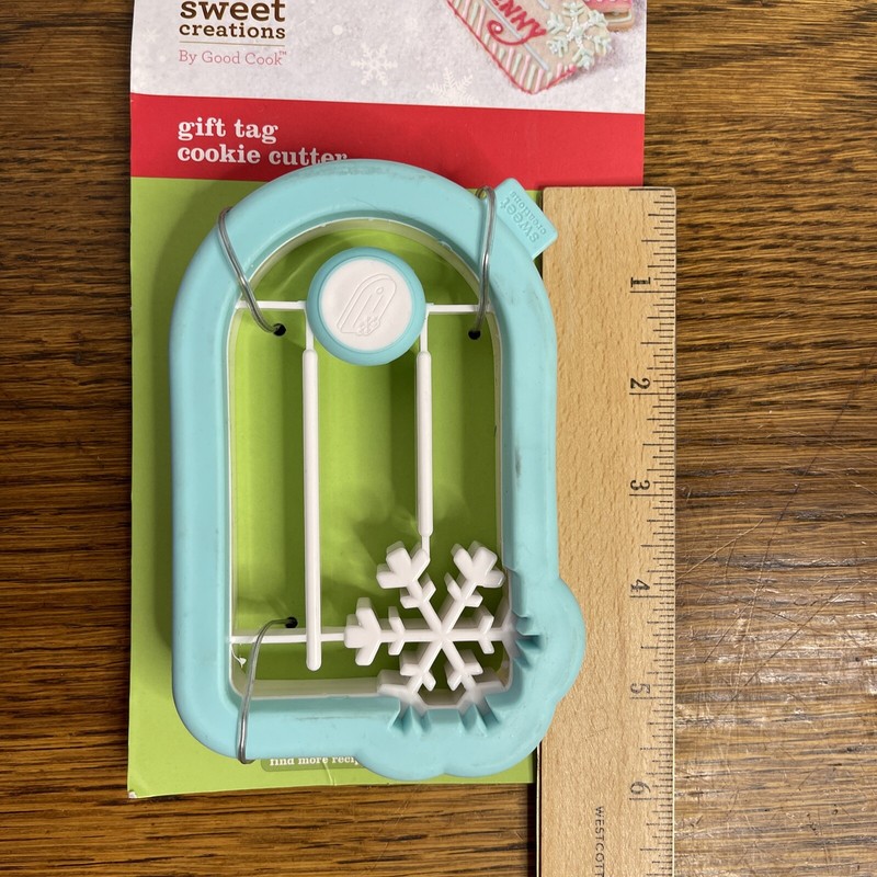 Sweet Creations Good Cook 3D gift tag cookie Cutter NEW gallery
