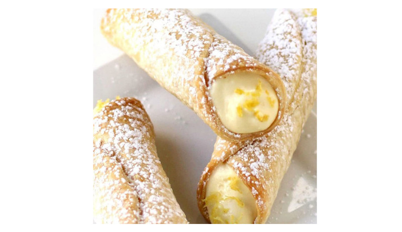 14 Pc Cannoli Tubes Non Stick Stainless Steel Tubular Shaped Rolls Baking Mold gallery