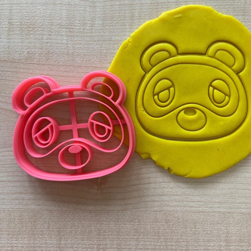 Animal Crossing Cookie Cutter Set, Villagers Biscuit Icing Fondant Dough Cake gallery