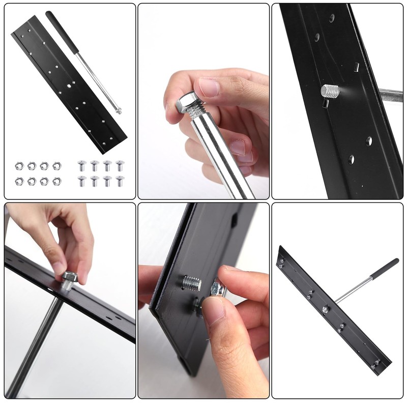 Qlvily 16-Inch Sheet Metal Folding Depth 3/8 1 Sheet Metal Bender Handle For gallery
