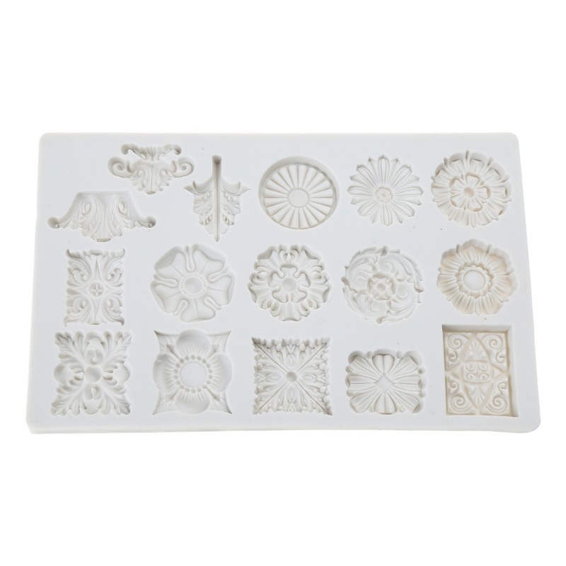 Stone Fondant Cake Candy Mould DIY Baking Decorating Tools for Dessert Cake