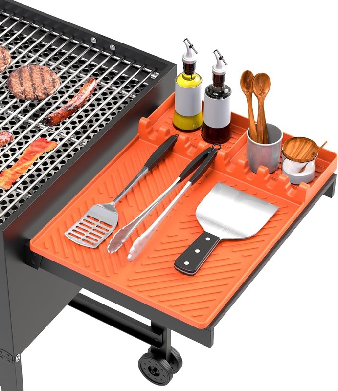 Silicone Grill Mat patible with , BBQ Griddle Tools Mat with