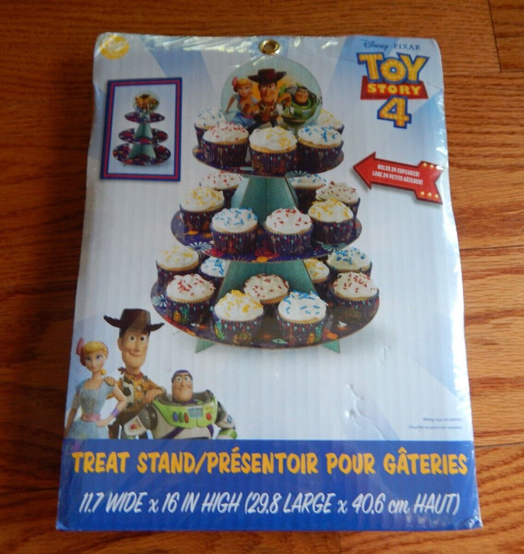Wilton Toy Story 4 Cupcake Stand Holds 24 Cupcakes New