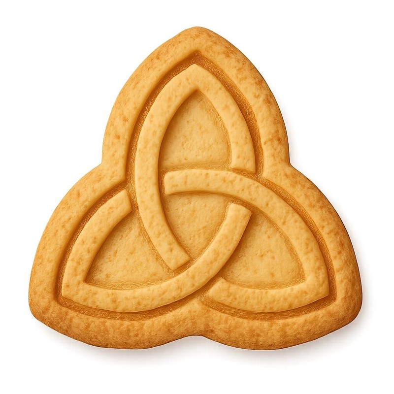 Double Loop Triquetra Cookie Cutter & Stamp - 4x3.5 gallery