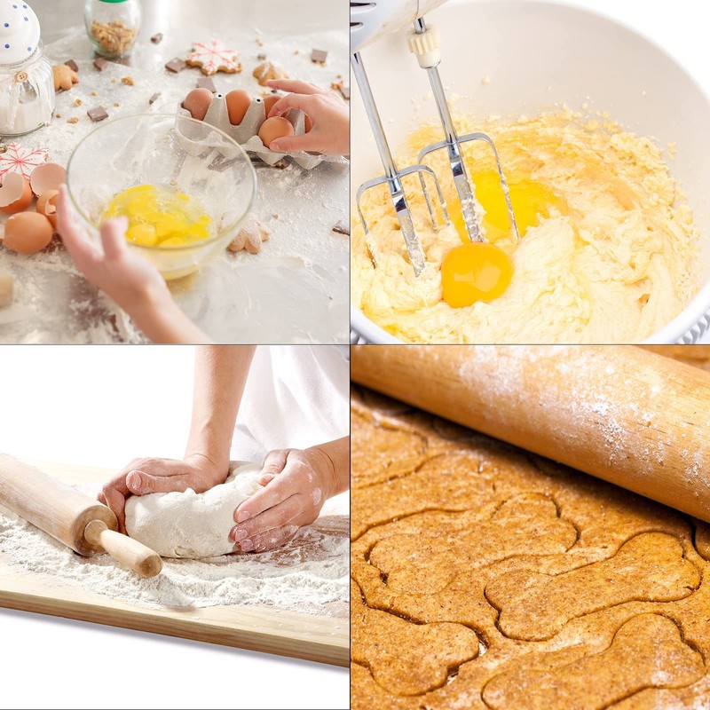 MrCookie Dog Bone Cookie Cutters Set,Stainless 2.32'',2.99'',3.88'',4.17'',4.8'' gallery
