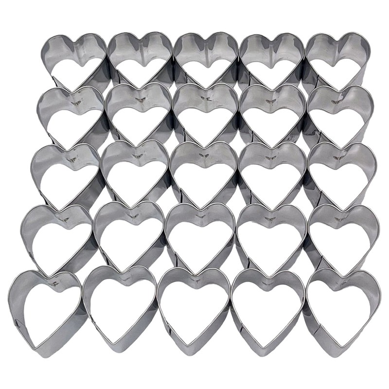 1.4″ Small Flower Cutter Set – 15 Cavities for Baking, Fondant & Clay ﻿
