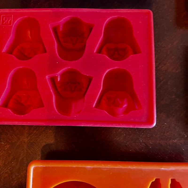 Star Wars Silicone Molds Candy Ice Chocolate Wax Melts Soap Set of 5 Trays gallery