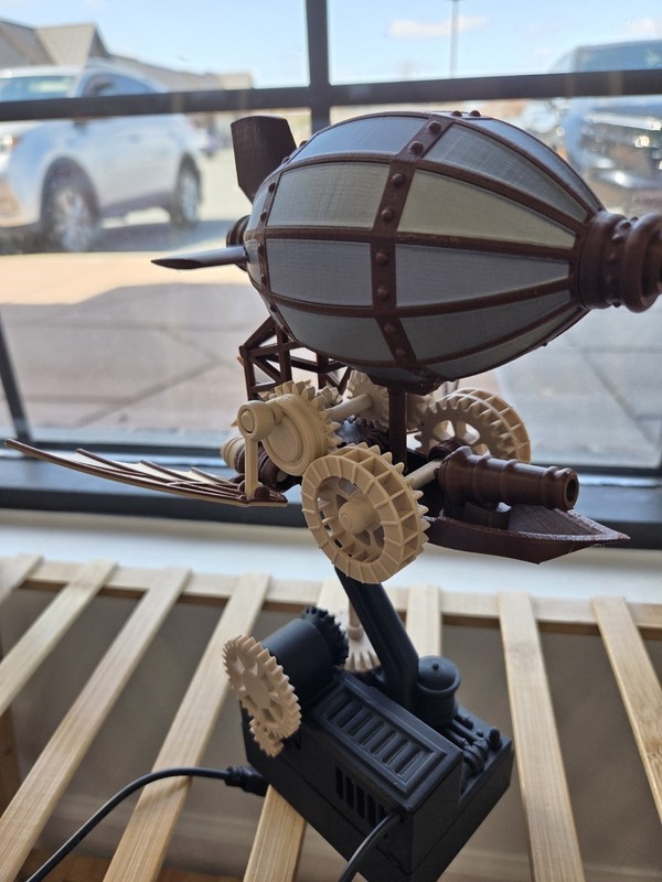 3D Printed Steampunk Ship Pre Assemble To Save Cost Shipping gallery
