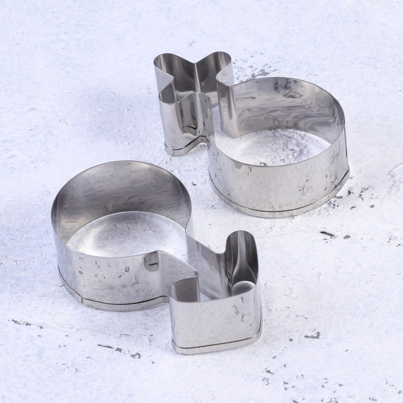 2 PCS Valentine’s Day-themed Molds DIY Cookie Cutter Gender Symbol