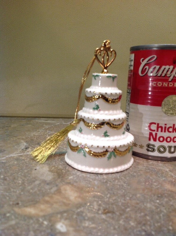 Lenox 4 Tiered Christmas Cake Topper Or Tree Ornament gallery