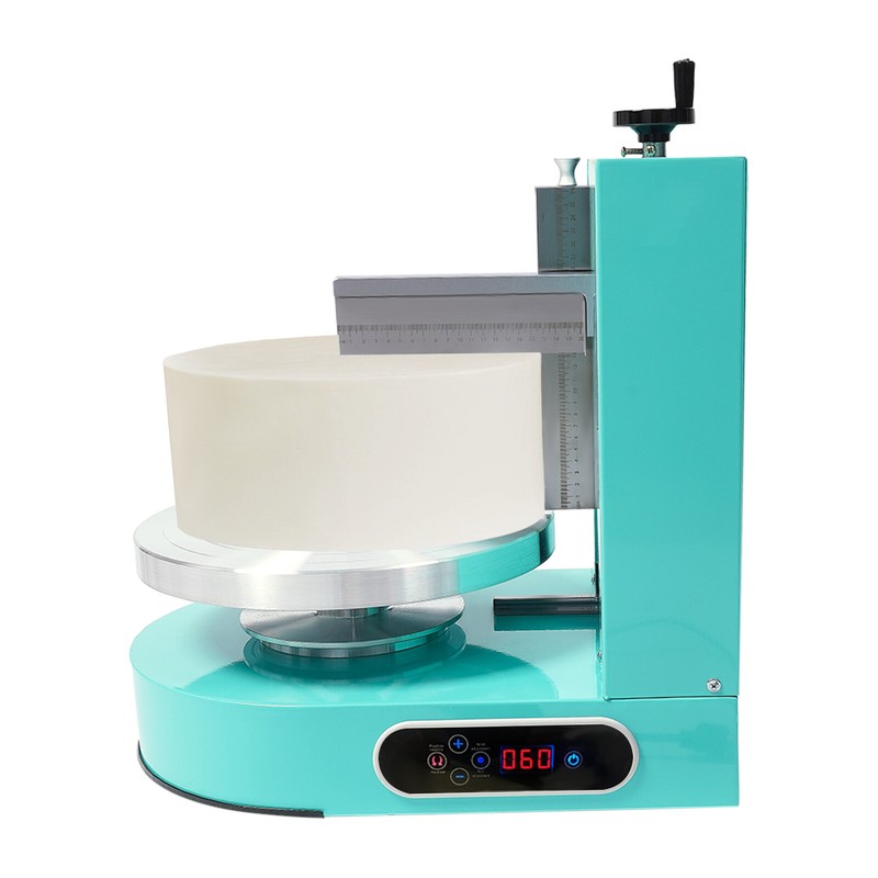 Birthday Cake Decoration Machine Cream Smooth Coating Cake Decorating Machine gallery