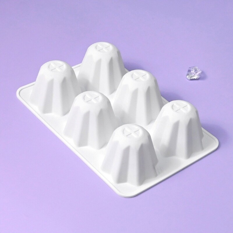 Octagonal Shape Chocolate Making Molds Kitchen Baking Tool Silicone Texture gallery
