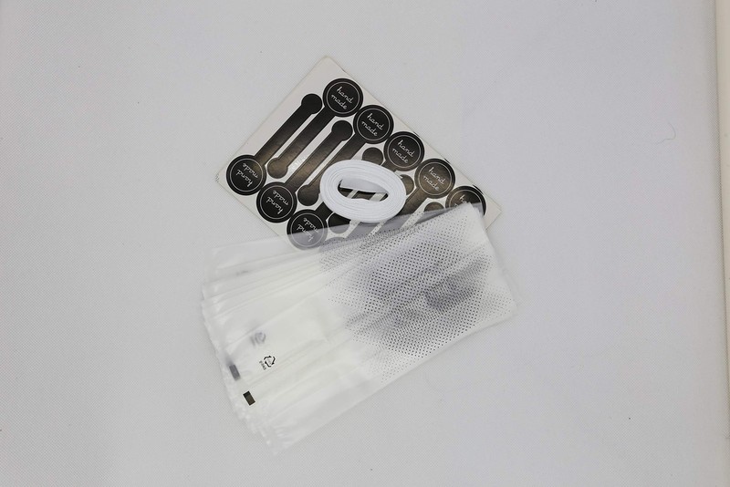 SAILING-GO 100 pcs./Pack Translucent Plastic Bags for Small, Black gallery