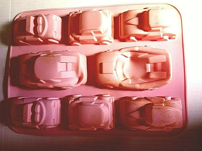 CARS SILICONE BAKING /CHOCOLATE / FONDANT/ SOAP mold