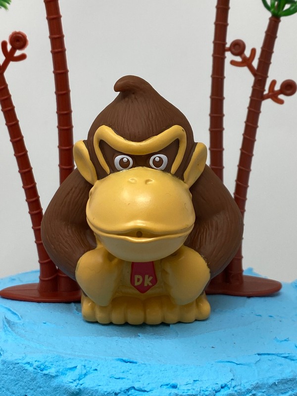 Super Mario Brothers Donkey Kong Birthday Cake Topper Set Brand New gallery