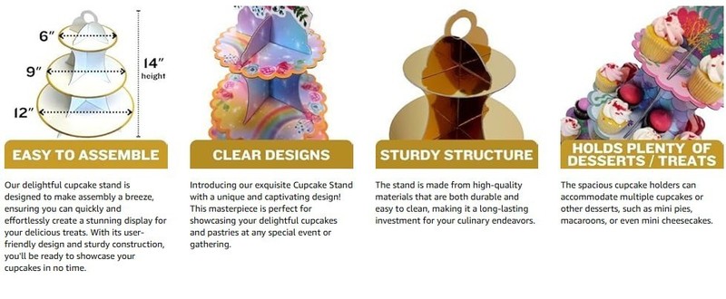 Princess Cupcake Stand, 3 Tier Cupcake Stand gallery