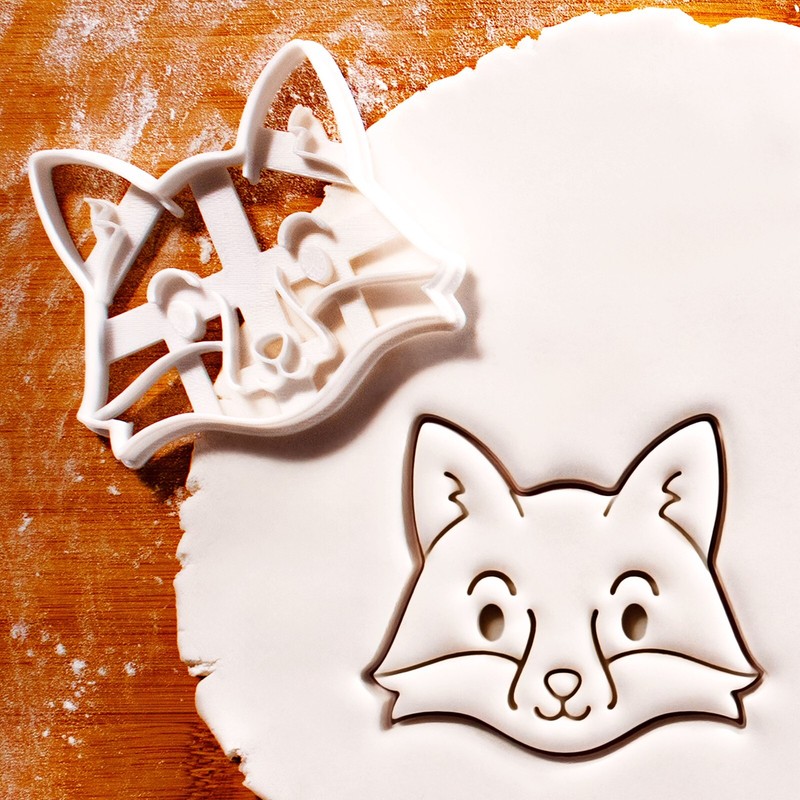 Baby Fox Cookie Cutter – woodland animal, baby shower, Enchanted forest critter
