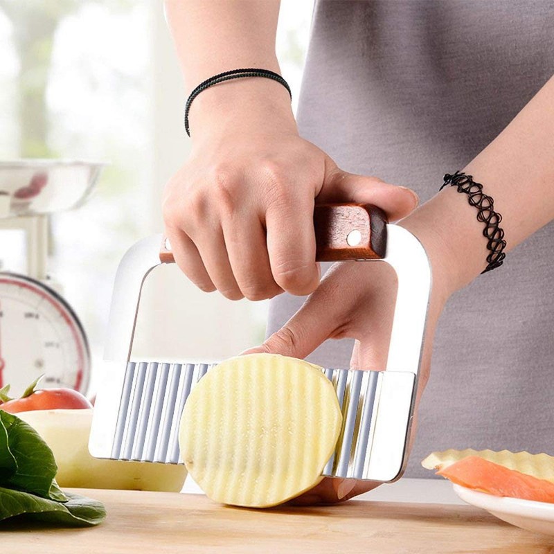 Guardians Crinkle Chopper, Wavy Potato Soap Cutting Tool French Fry Slicer St... gallery