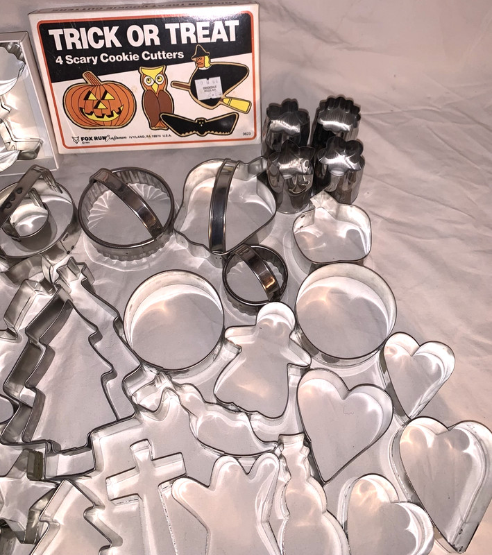 Great Big Lot Cookie Cutters Many Many Designs gallery