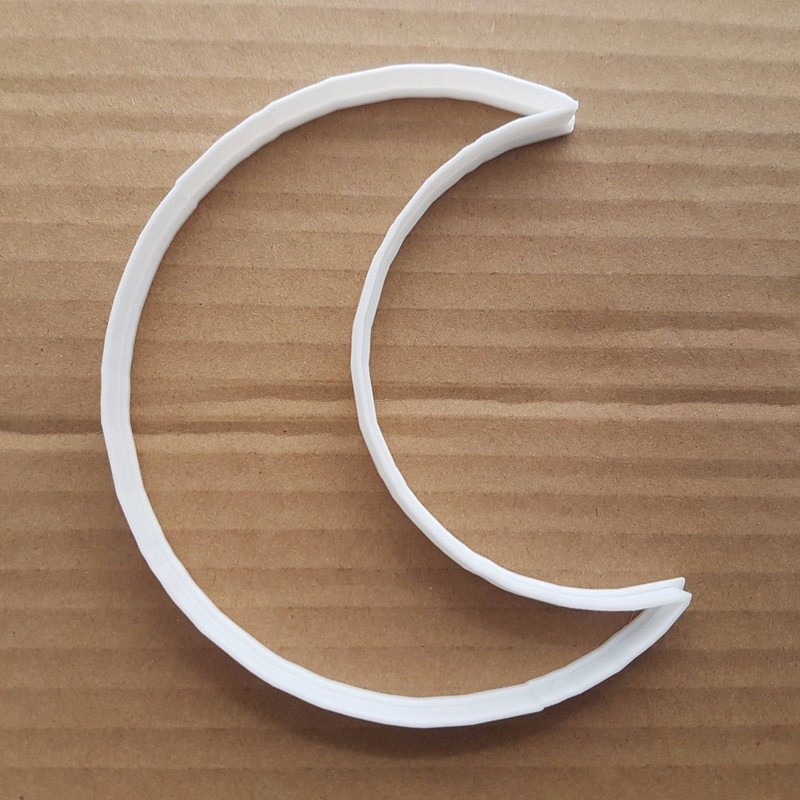 Moon Crescent Sky Space Shape Cookie Cutter Dough Biscuit Pastry Fondant Sharp gallery