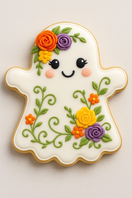 Trick or Treat Halloween Ghost 4.25'' Cookie Cutter BOO Metal gallery