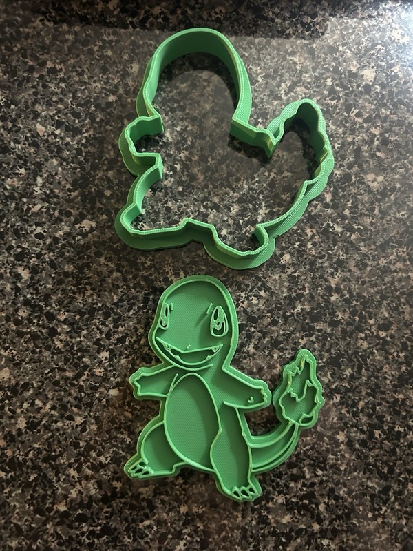 4” Pokemon Cookie Cutters 3d Printed Set Of 4 gallery