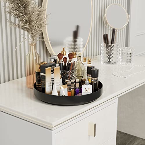 Lazy Susan Turntable Organizer - 13 inch Rotating Spice Rack 13inch Black gallery