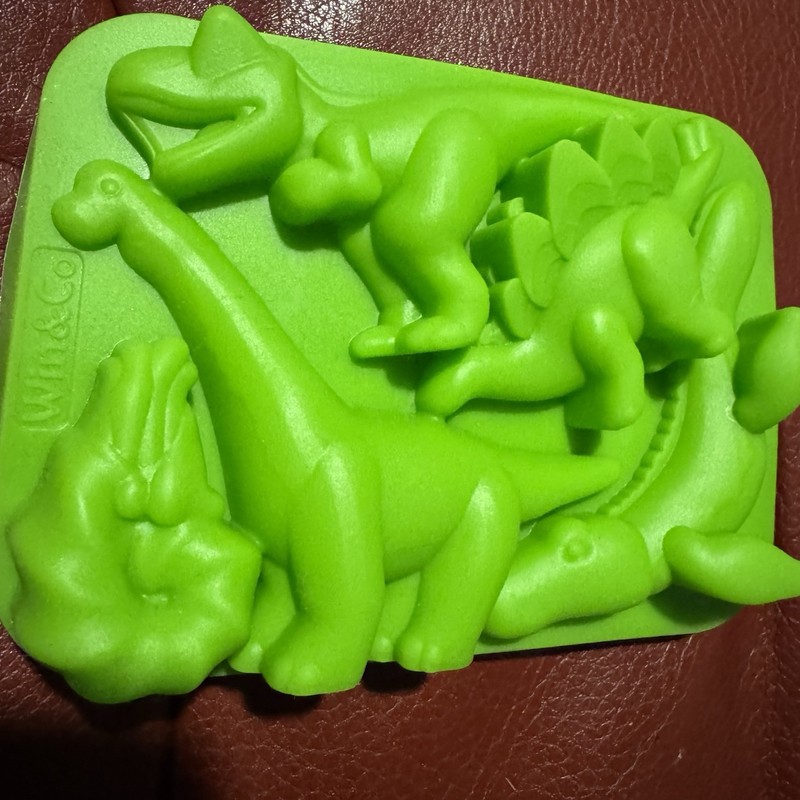 2 Silicone Dinosaur Candy Molds & 1 Nessie Kitchen Soup Ladle Chocolate Ice gallery