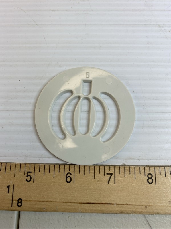 The Pampered Chef Cookie Press Pumpkin Cookie Disc Replacement #11 Disk gallery