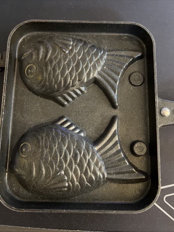 Korea Fish Pancakes Taiyaki Waffle Iron Stove Double Sided Standard Pan gallery