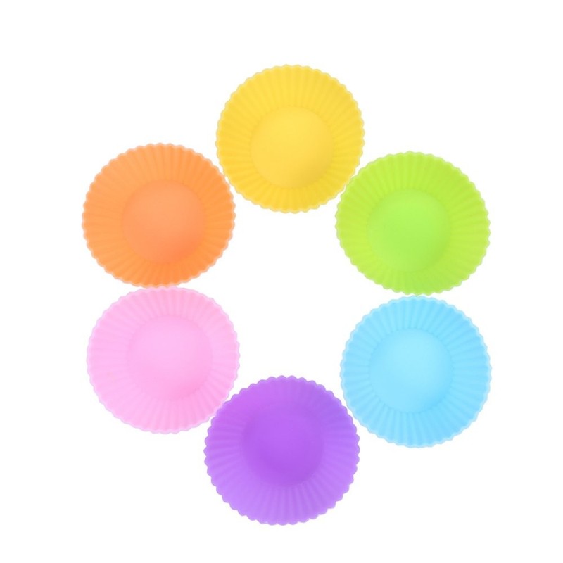 BakeBaking Mini Muffin Pan - Reusable Silicone Cupcake Molds 2in 24 Pack - Sm... gallery
