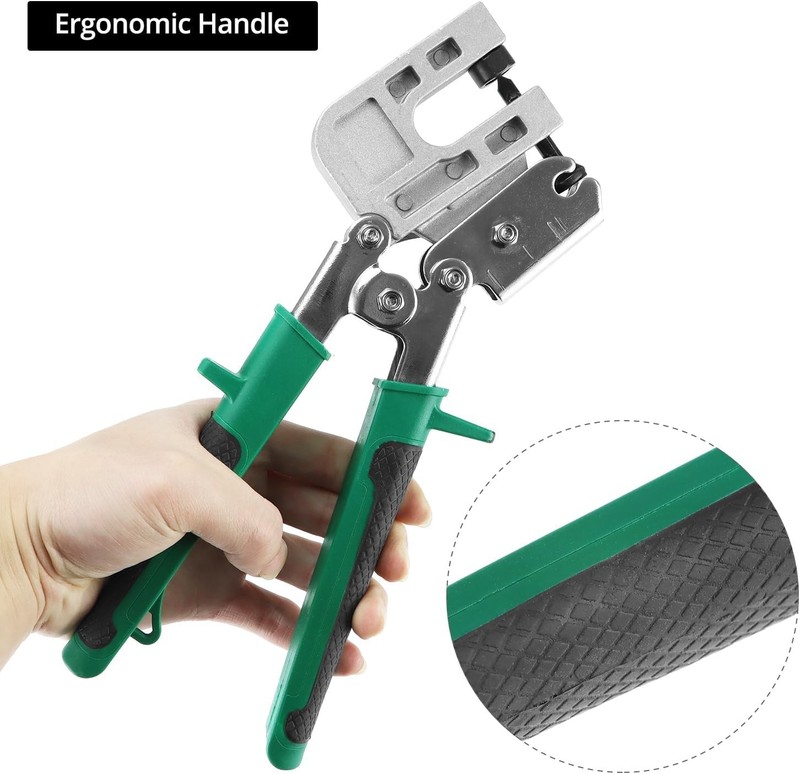 Metal Stud Crimper - 10 Inches Heavy Duty Punch Lock Crimper Framing Fastening gallery
