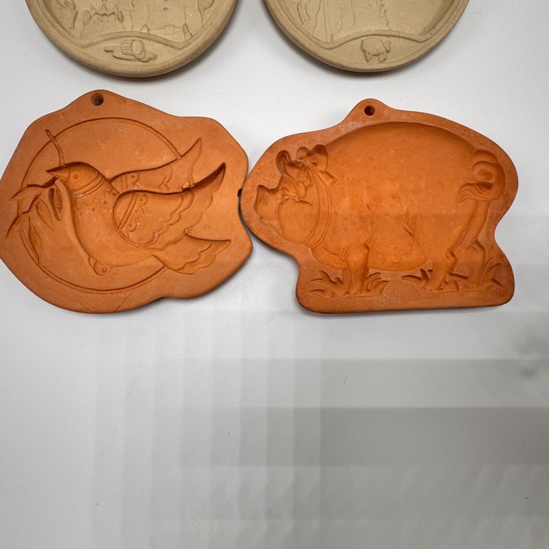 Cookie Mold Cotton Press, Superstone, Country Gear Lot of 5 Assorted gallery