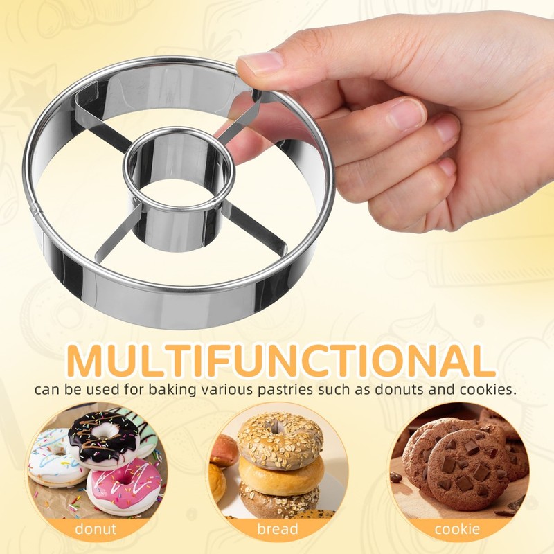 Pastry Cookie Stencil Carved Doughnut Mold Cake Molds Baking Diy gallery