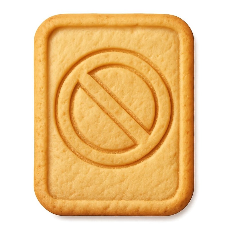No Parking Sign Cookie Cutter & Stamp, Fondant & Clay – 4×3
