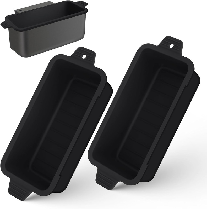 2 PCS Silicone Grease Cup Liners for Blackstone 36 28 22 17 Inch Griddle,Reusabl