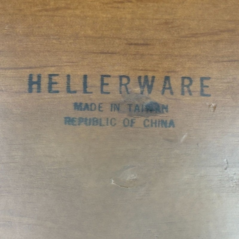 MCM Vintage Hellerware Plastic & Wood Base Cake Stand Dome Lid w/ Insert Hosting gallery