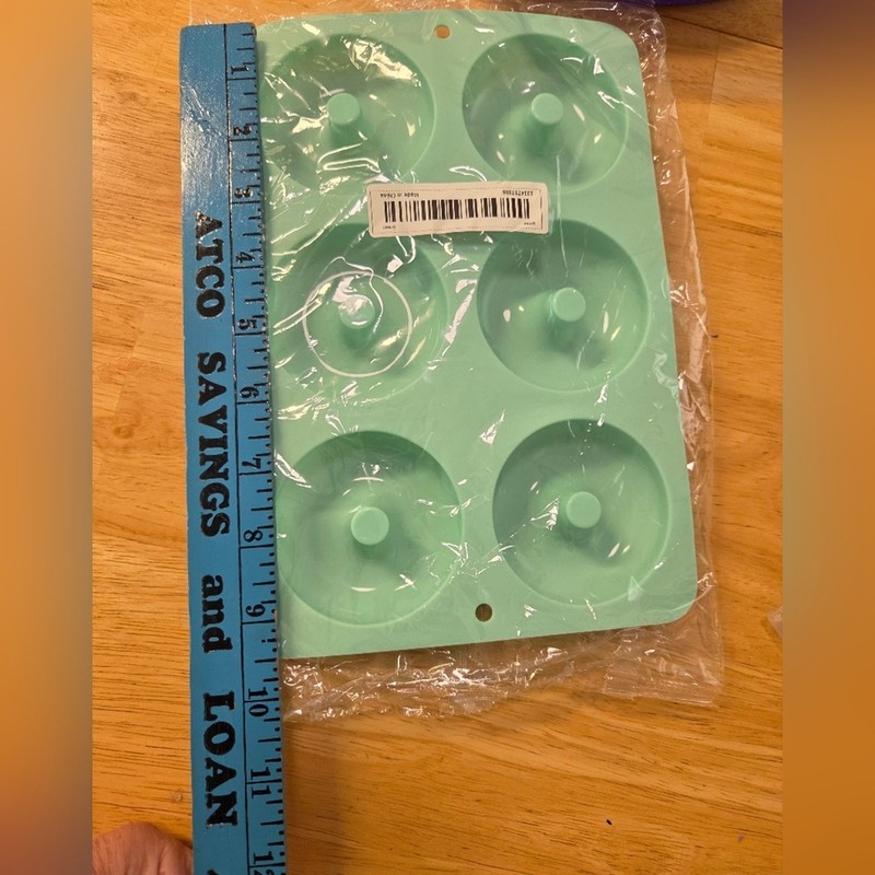 Silicone Baking Mold Set Tree Cake Pan Donut Mold Gummy Candy Tray Used gallery