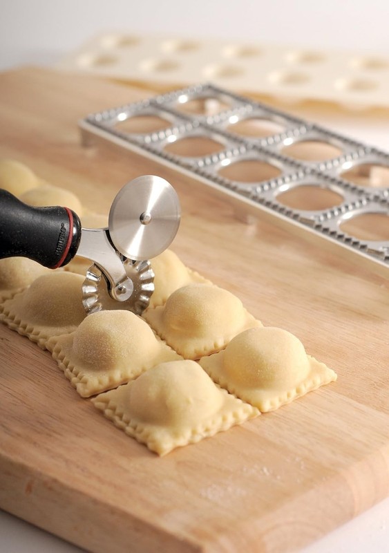 Versatile Pastry Wheel 7 Inch Black Handle Ideal for Ravioli and Dough Cutting gallery