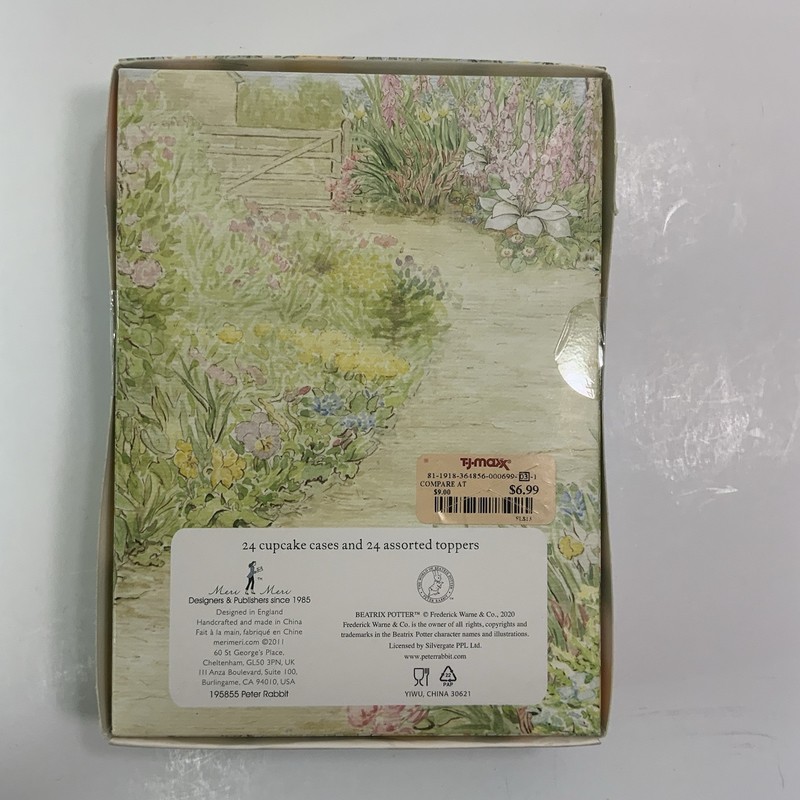 Peter Rabbit Easter Cupcake Kit By Beatrix Potter 24 Cupcake Liners 24 Toppers gallery