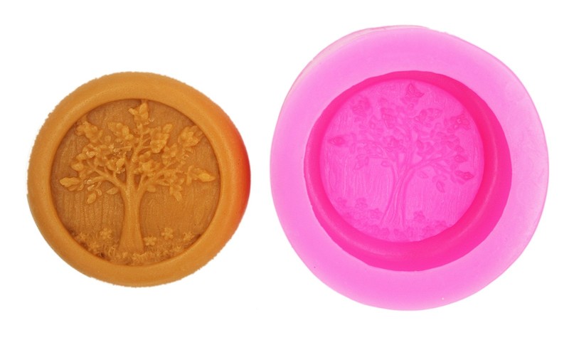 Longzang Silicone Tree Soap Making Molds for Candle Chocolate Candy S424 gallery